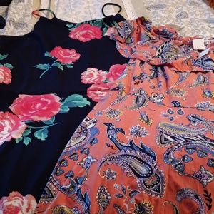 2 new with tag plus size dresses size 3x